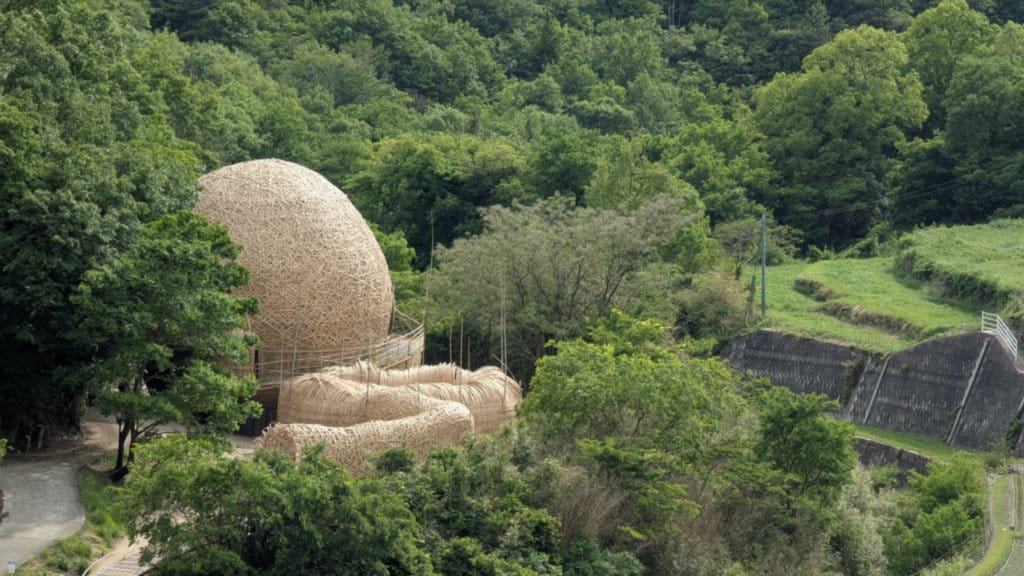 "Embrace・Shodoshima" by Wang Wen-Chih (Setouchi Triennale 2025)