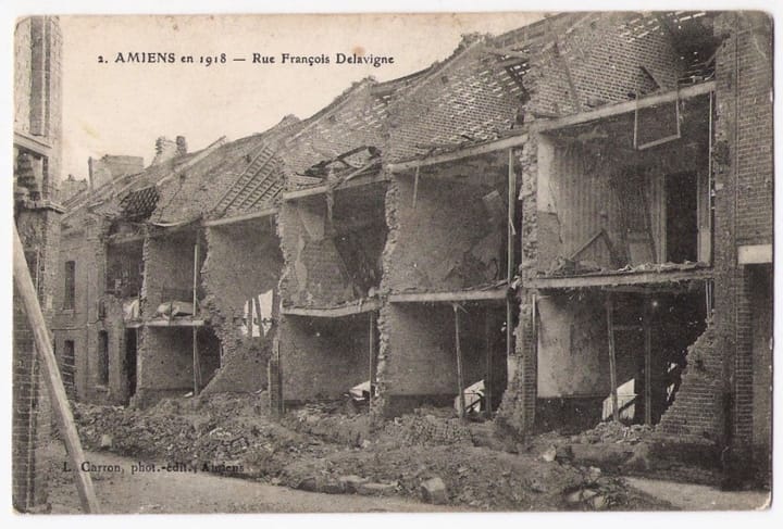 Amiens in 1918
